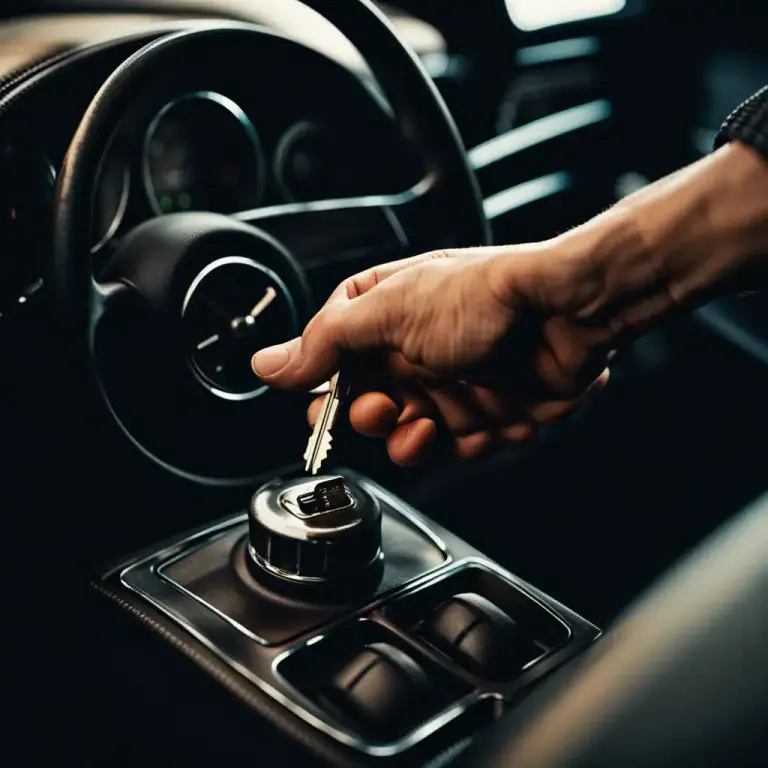 Visual representation of "crank up" - To start a machine or engine by turning a handle.