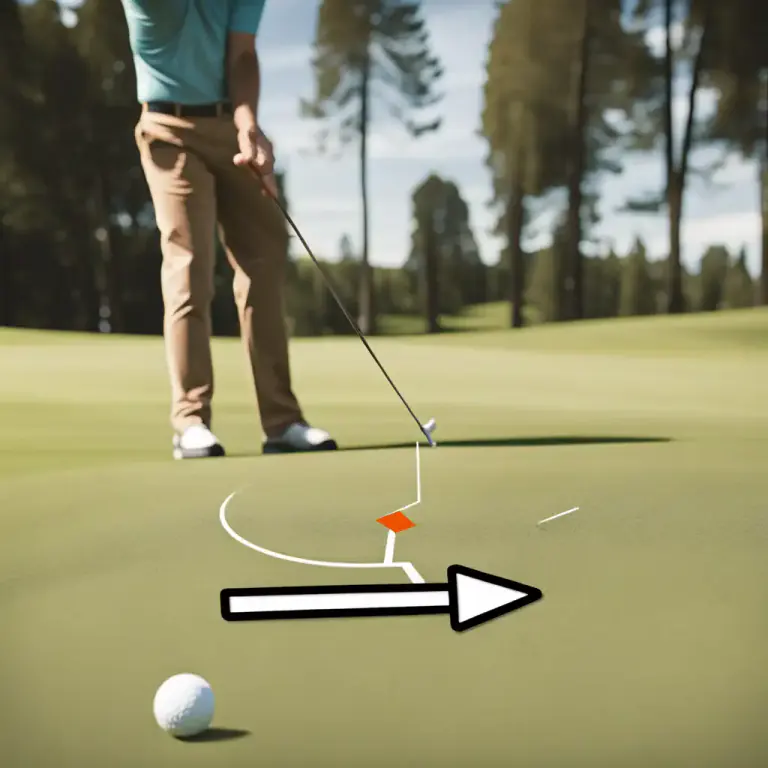 Visual representation of "carry forward" - To apply a player's unused strokes from one hole to the next in golf.