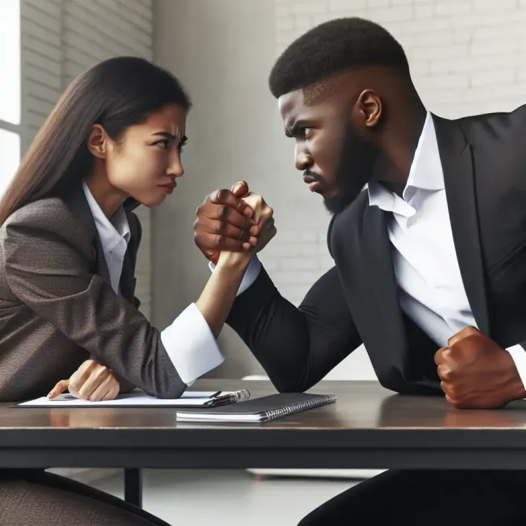 Visual representation of "rival" - A person who wants the same thing as another, or who tries to equal or outdo another; competitor