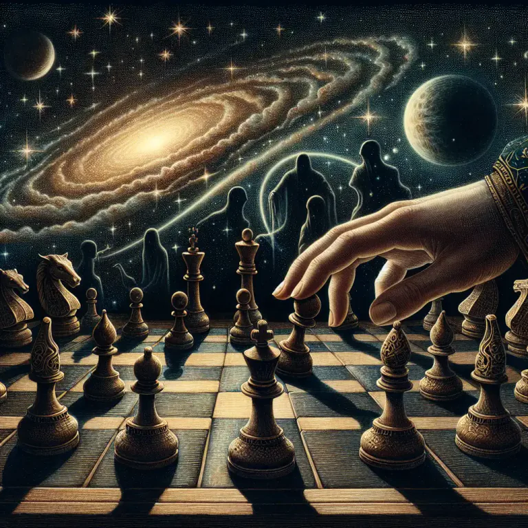 Visual representation of "predetermine" - To influence or control something to happen in a certain way, especially by making arrangements or decisions in advance.