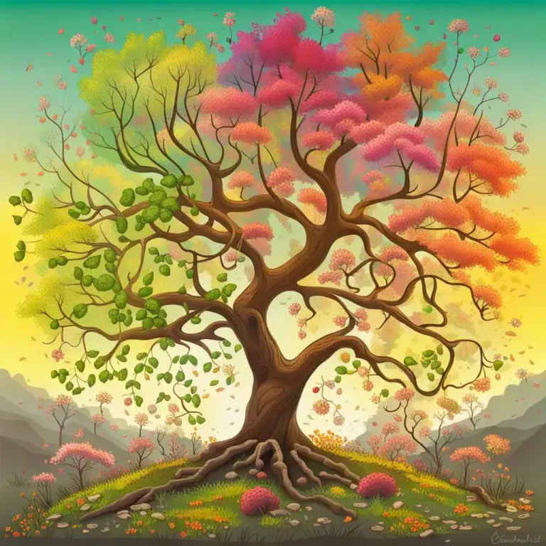 Visual representation of "growth" - Something that has grown or is growing.