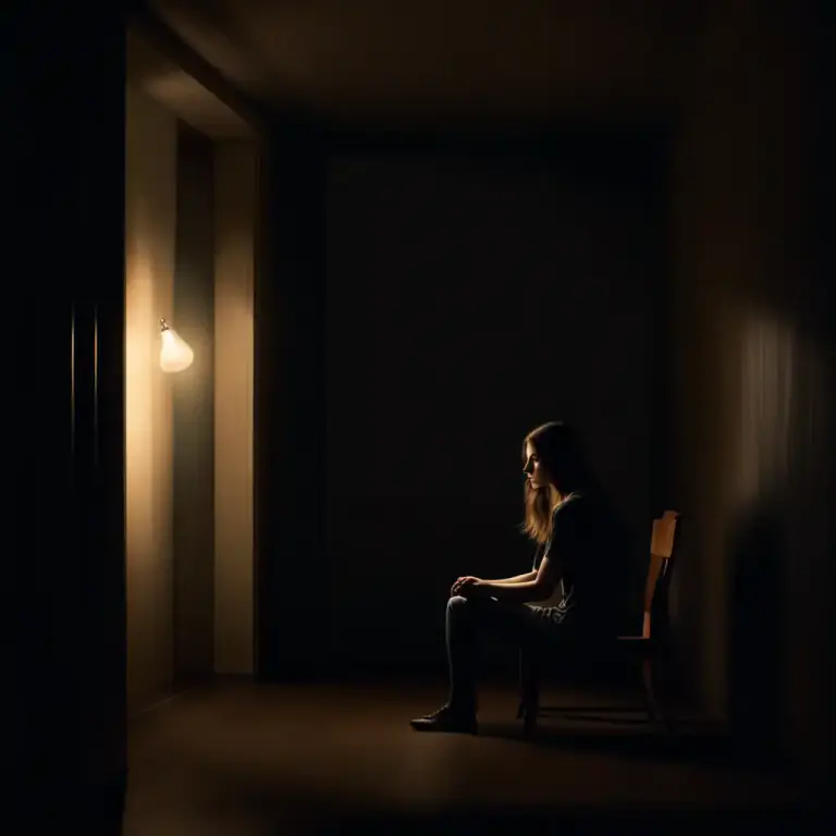Visual representation of "isolate" - To put alone or separate from others.