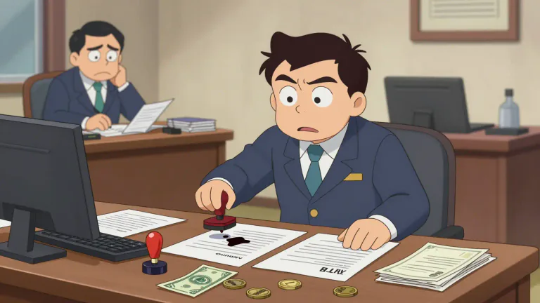 Visual representation of "misfeasance" - Misfeasance refers to the improper performance of a lawful act or duty. It occurs when someone in a position of responsibility does something incorrectly while acting within their powers.