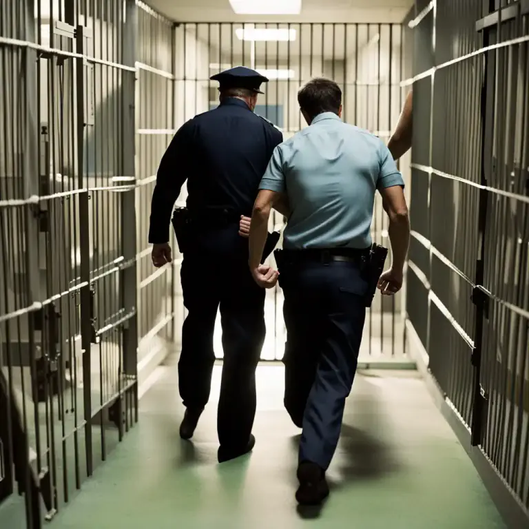 Visual representation of "lock up" - To put someone in jail, or a secure location as a punishment.