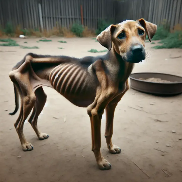 Visual representation of "bony" - Thin and skinny, where the bones can be seen clearly.