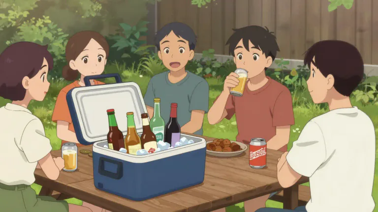 Visual representation of "hooch" - The term can also refer to a slang for alcohol in general, not specifically homemade or illegal.