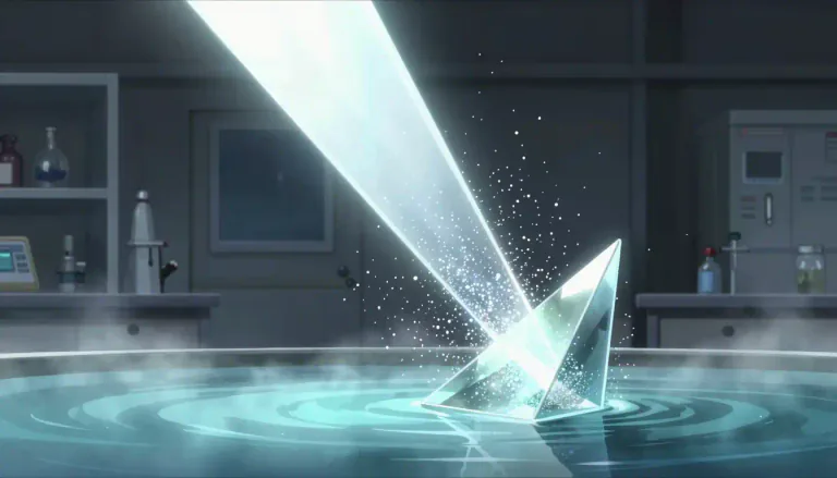 Visual representation of "corpuscular" - Relating to or consisting of small particles.