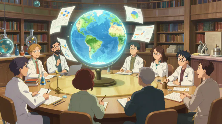 Visual representation of "intelligentsia" - The most educated people in a society, especially those who are involved in intellectual activities such as art, science, and politics.