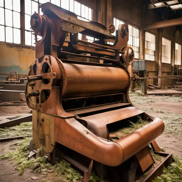 Visual representation of "machination" - A machine or piece of machinery