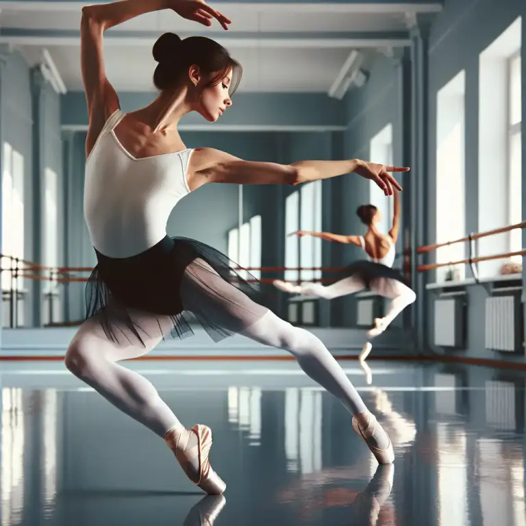 Visual representation of "technique" - A series of movements in dancing or gymnastics