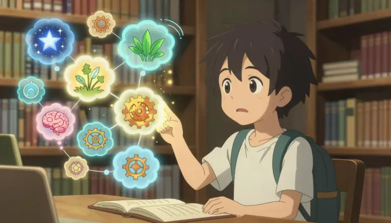 Visual representation of "logy" - Indicates a subject of study or interest