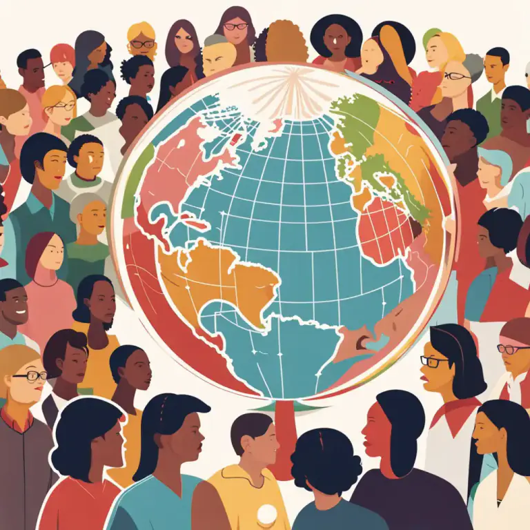 Visual representation of "dominant" - Describes a cultural influence or practice that is common or standard in a particular area or society.