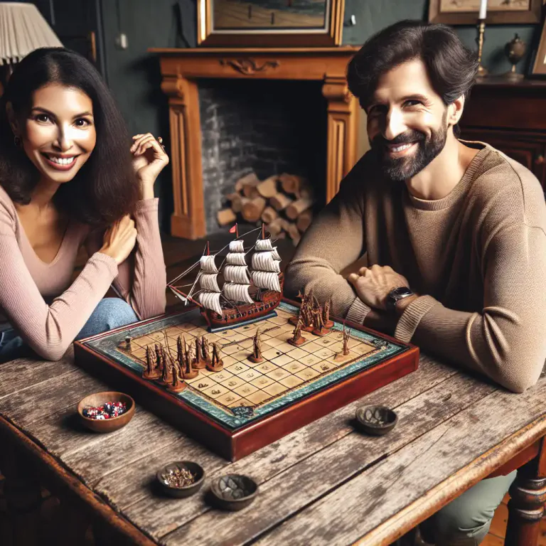 Visual representation of "battleship" - A board game for two players in which the aim is to destroy the opponent's ships.