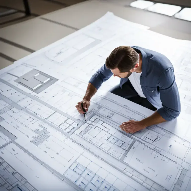 Visual representation of "architecture" - The study of buildings, construction and design.