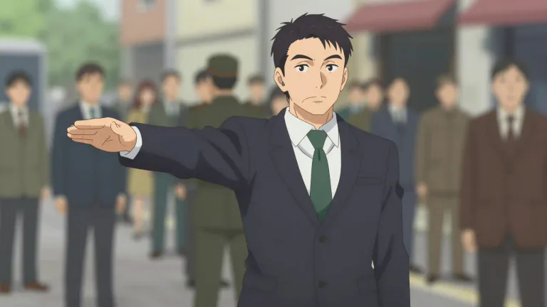 Visual representation of "bodyguard" - A person whose job is to protect another from harm or danger