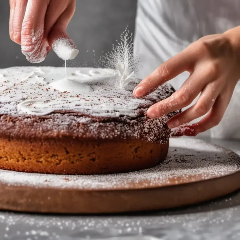 Visual representation of "dust" - Sprinkle fine particles onto something