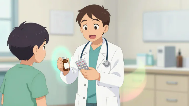Visual representation of "pharmacotherapy" - the treatment of diseases through the use of drugs.