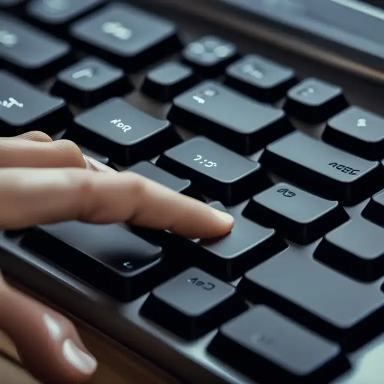 Visual representation of "enter" - To type or write data into a computer or form.