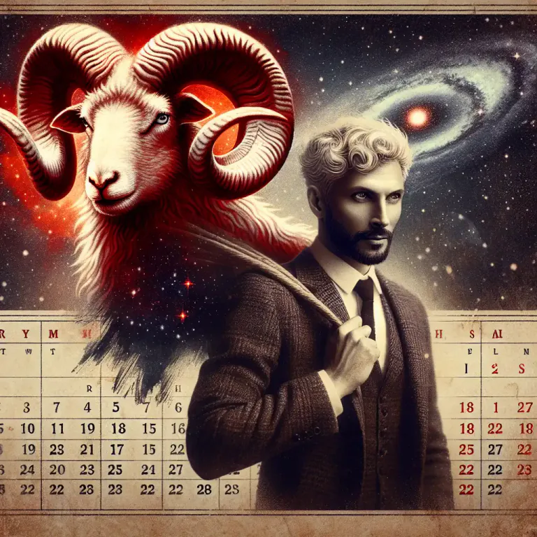 Visual representation of "aries" - A person born under the zodiac sign Aries, represented by the ram, usually between March 21 and April 19