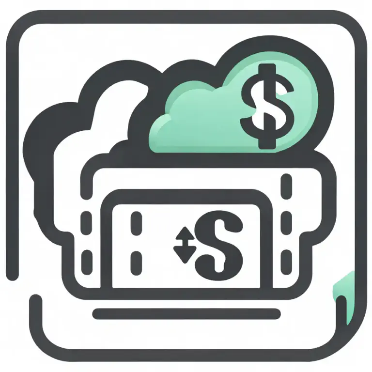 Visual representation of "amortization" - In computing, the ability to spread the cost of an asset over time.