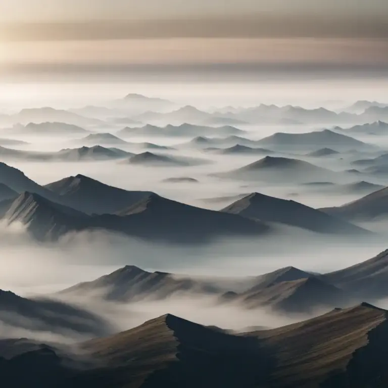 Visual representation of "beyond" - Further away in the distance