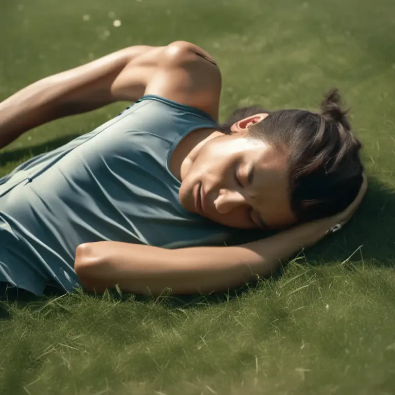 Visual representation of "flat out" - Lying fully extended or face downwards