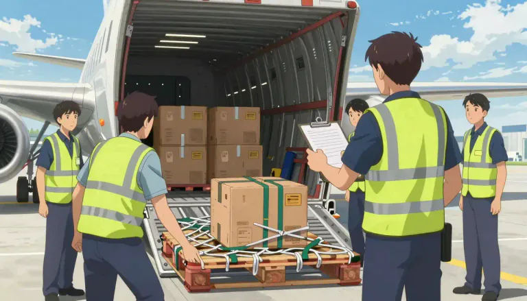 Visual representation of "loadmaster" - A loadmaster is a specialist responsible for the planning and management of cargo loading and unloading on aircraft to ensure safety and efficiency.