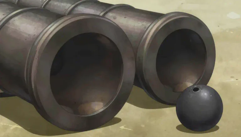 Visual representation of "calibre" - The internal size or measurement of something, especially a pipe, gun, or bullet.