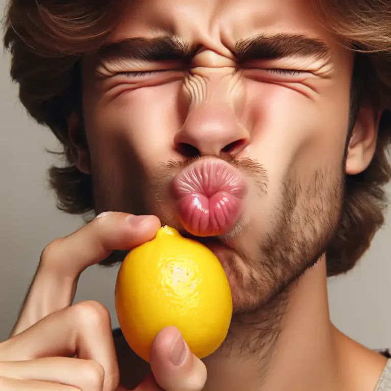 Visual representation of "acerbic" - Having a sour or bitter taste