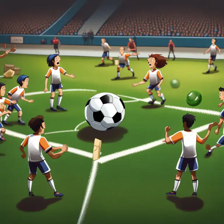 Visual representation of "beat the clock" - In sports, to play strategically so that the game ends before the time runs out.