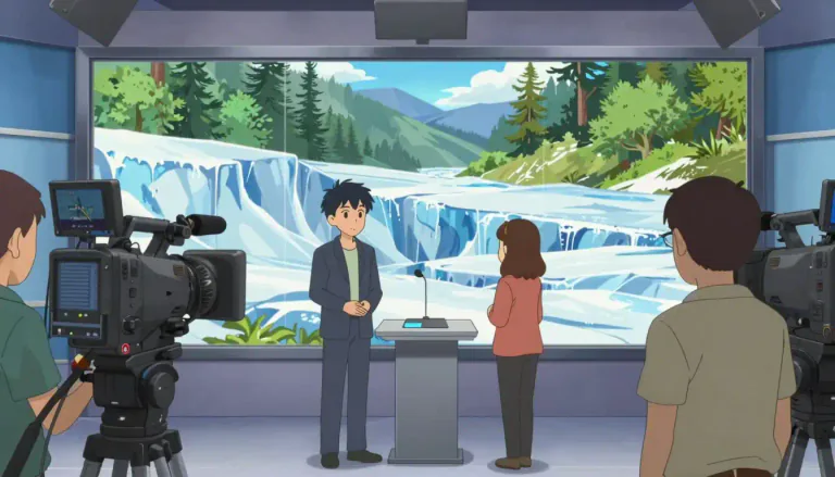 Visual representation of "documentary" - A film or television program that provides factual information about a real-life topic.