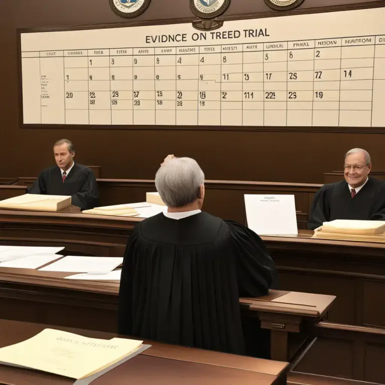 Visual representation of "postpone" - To pause or delay a legal process