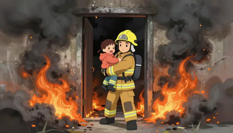 Visual representation of "rescue" - To save from a dangerous or distressing situation