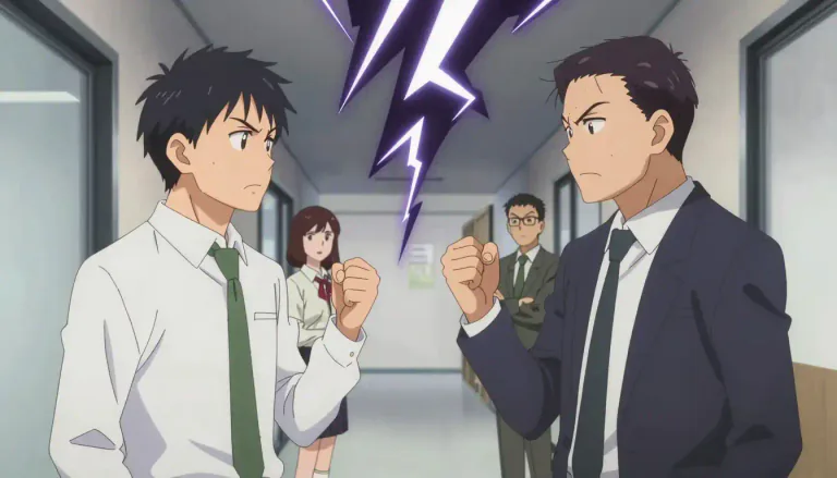 Visual representation of "animosity" - Strong dislike or hostility towards someone or something.