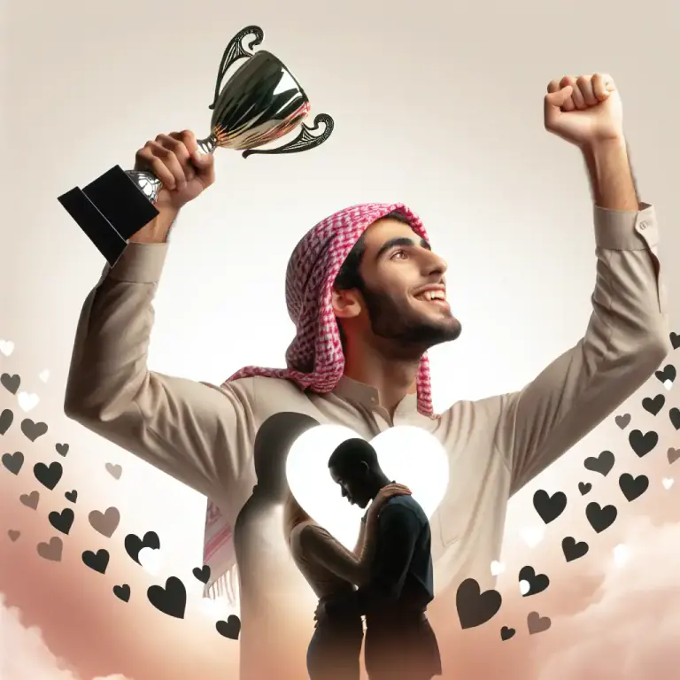 Visual representation of "win" - To obtain or secure something as a result of action or effort.