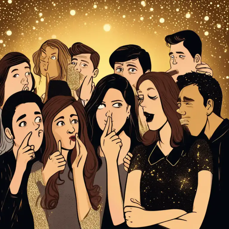 Visual representation of "silence is golden" - Not revealing secrets or information can be beneficial.