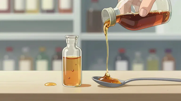 Visual representation of "glycerin" - A substance that can be used as a solvent for drugs and is often included in medicinal formulations.