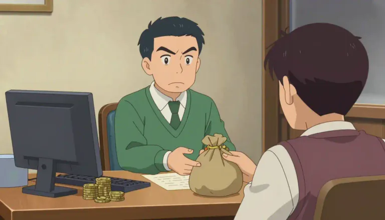 Visual representation of "moneylender" - A person or institution that lends money, typically requiring repayment with interest.