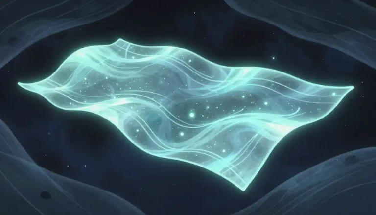 Visual representation of "brane" - In string theory, a brane is a multidimensional object that generalizes the concept of a particle.