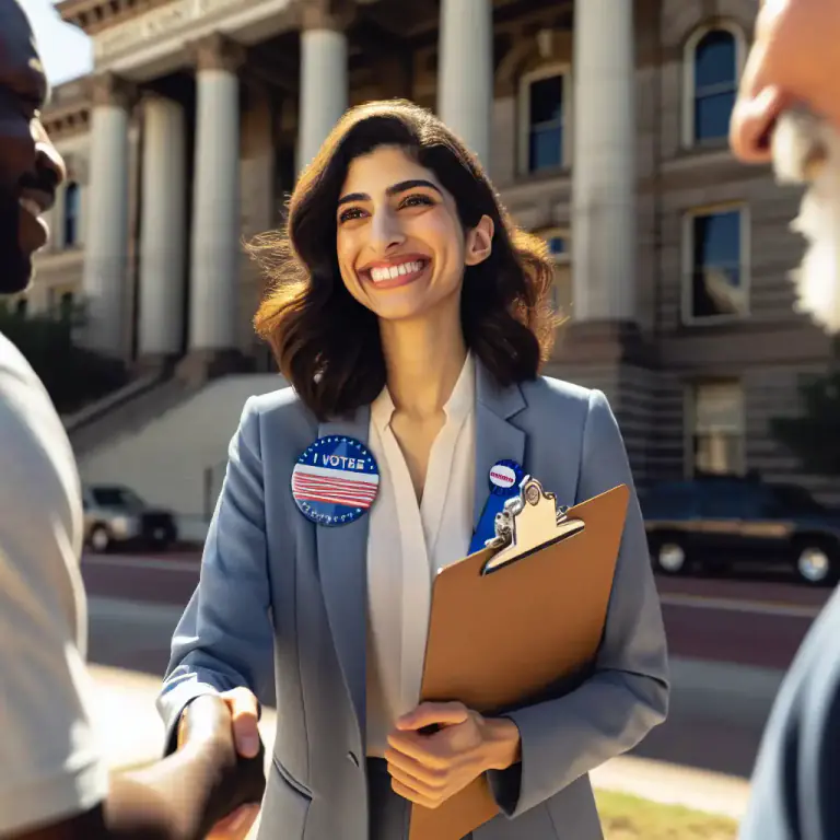 Visual representation of "freeholder" - Elected official responsible for the management of a county in some US states.