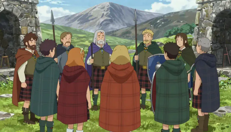 Visual representation of "clan" - A group of families who are related to each other, especially in Scotland