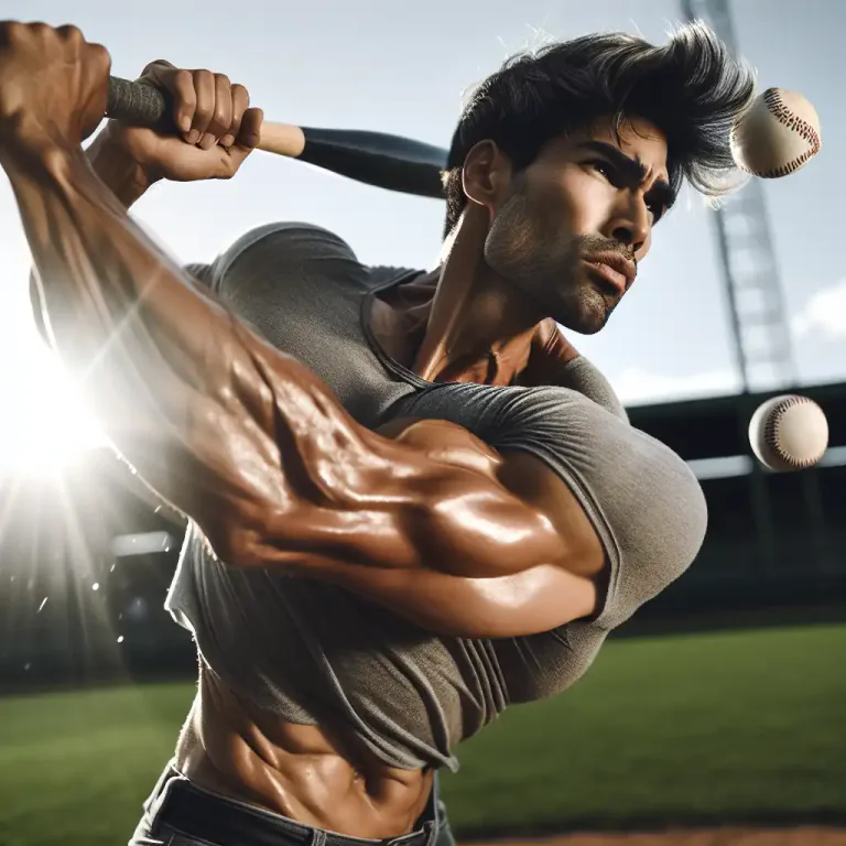 Visual representation of "belting" - To hit hard or strike with force