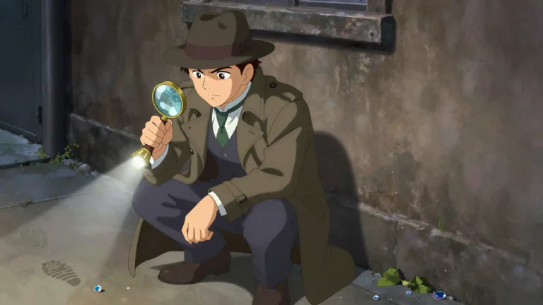 Visual representation of "gumshoe" - A slang term for a detective or investigator.