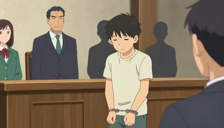 Visual representation of "guilty" - Responsible for a crime or a wrong action.
