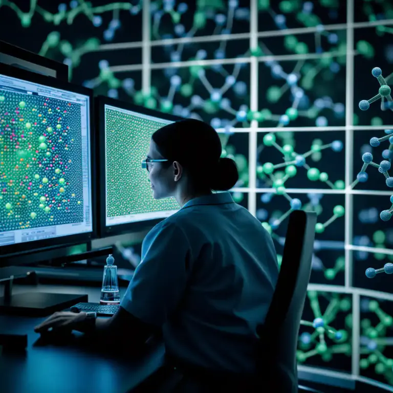 Visual representation of "reporter" - In biology, it is a molecule or gene used to track or measure the activity of a substance or process it is attached to.