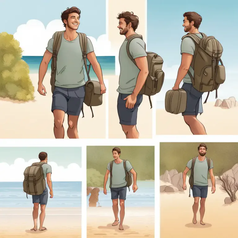 Visual representation of "peripatetic" - A person who moves from place to place.