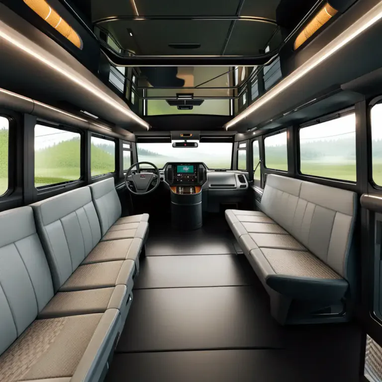 Visual representation of "limousine" - The glass-enclosed compartment for passengers in some vehicles.