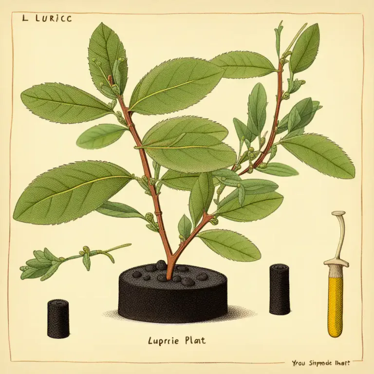 Visual representation of "liquorice" - The plant from which this candy is made