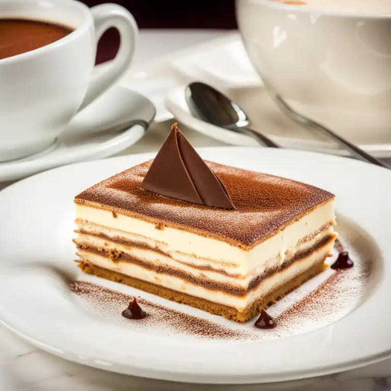 Visual representation of "dolce" - A dessert or sweet cake