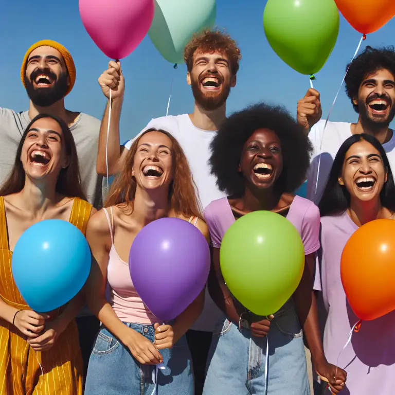 Visual representation of "eat, drink and be merry" - To encourage others to live in the present and enjoy their lives